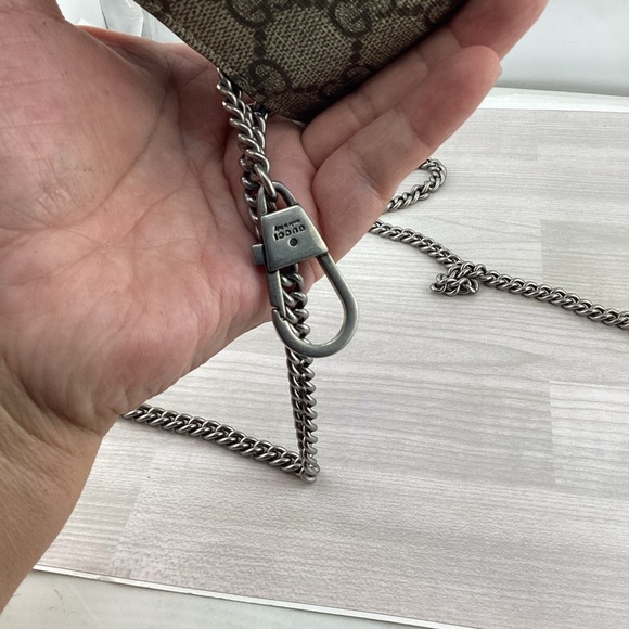 Gucci Dionysus Beige and Brown Crossbody Bag - Picture 6 of 6